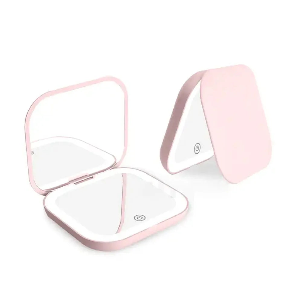 GlowFold Travel Makeup Mirror
